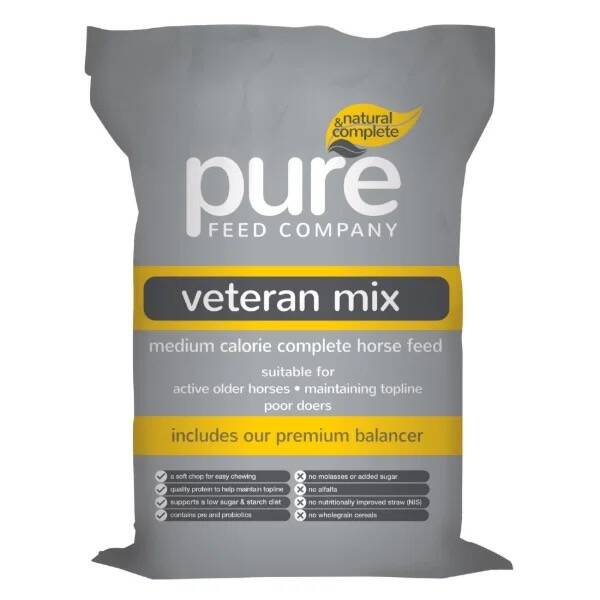 Pure Feed Veteran Mix 15kg