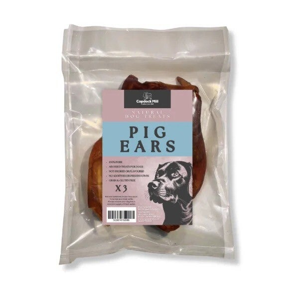 CM Natural Pigs Ears x 3