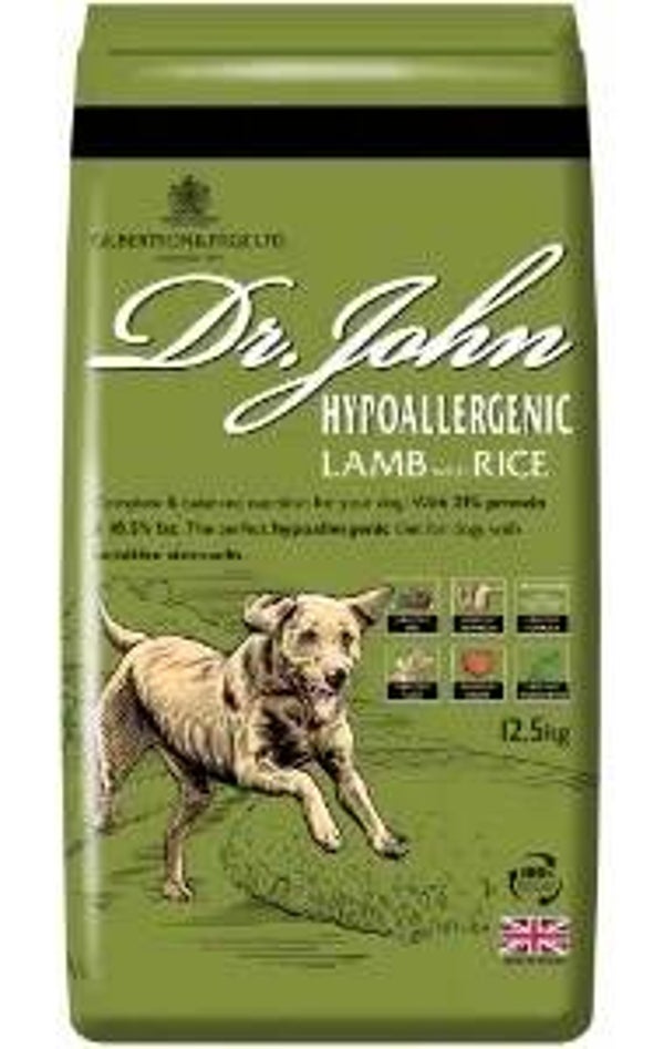 Dr John Hypoallergenic Lamb & rice 12.5kg