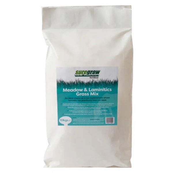 Suregrow Meadow & Laminitcs Grass Mix 10kg