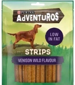 Adventuros Wild Venison Strips 90g