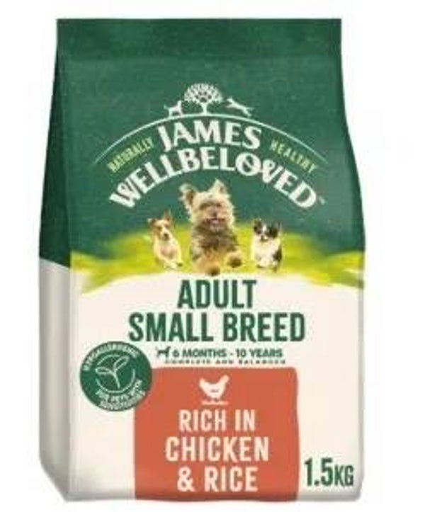 James Wellbeloved Adult Small Breed 1.5kg