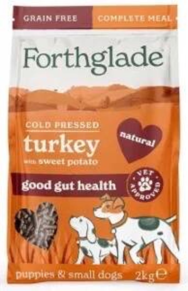 Forthglade Grain Free Cold Pressed Turkey 2kg Small Dog