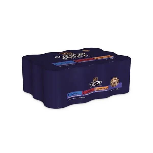 Gelert Country Choice Working Dog - Tripe 12 x 400g