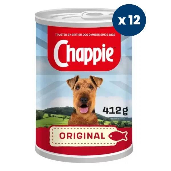 Chappie Original Cans 12 x 412g