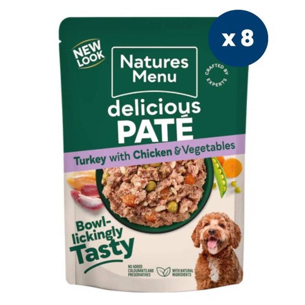 Natures Menu Adult Turkey & Chicken 8 x 300g