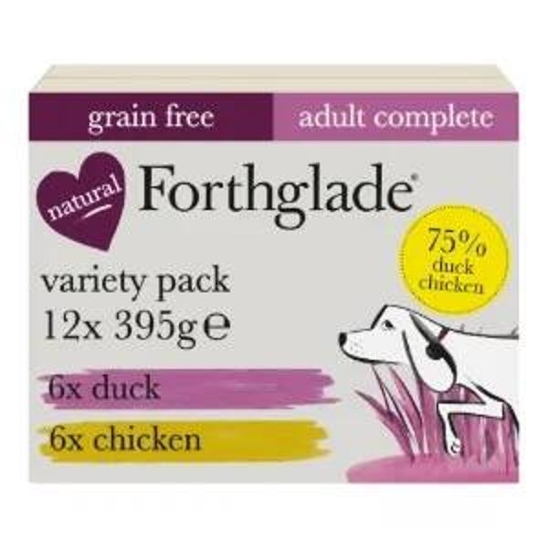 Forthglade Adult Grain Free Variety Duck & Chicken