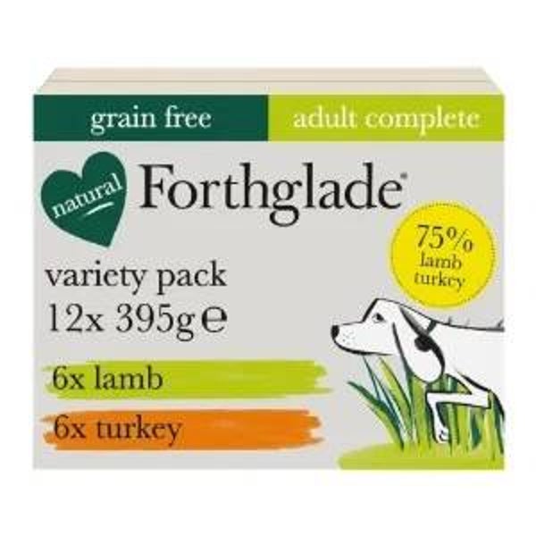 Forthglade Adult Grain Free Variety Lamb & Turkey