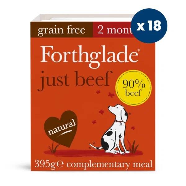 Forthglade Adult Grain Free Just... 18 x 395g