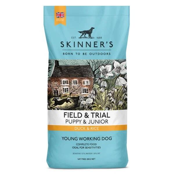Skinners F&T Puppy/Junior Duck & Rice