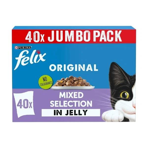 Felix Original Adult Wet Cat 40 x 85g