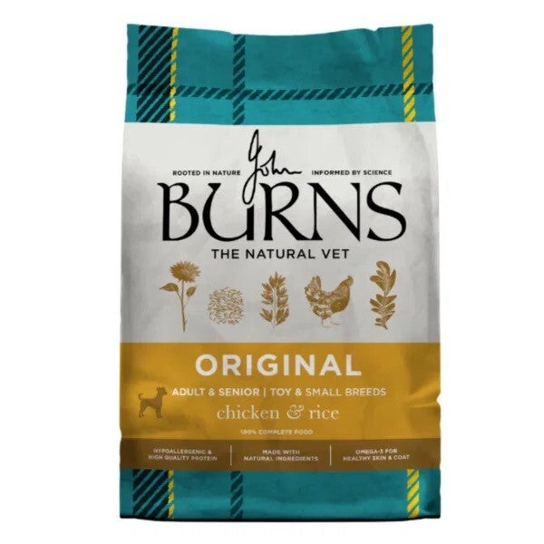 Burns Toy & Small Breed Original Chicken & Rice 2kg