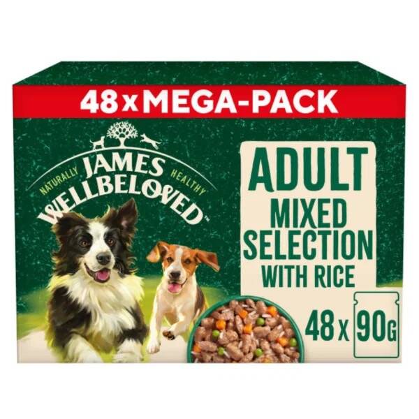 James Wellbeloved Adult Wet 48 x 90g