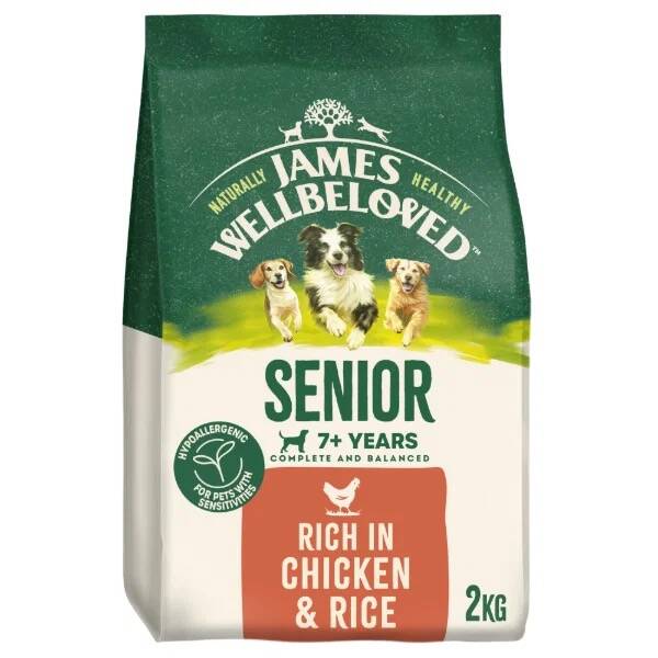 James Wellbeloved Senior Chicken & Rice 2kg