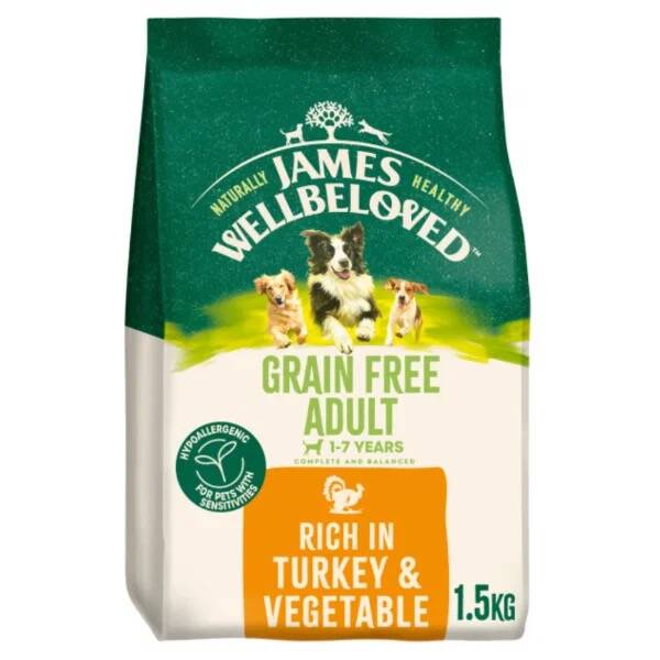 James Wellbeloved Grain Free 1.5kg