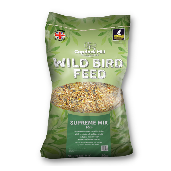 CM WIld Bird Feed - Supreme Mix 20kg - GREAT VALUE