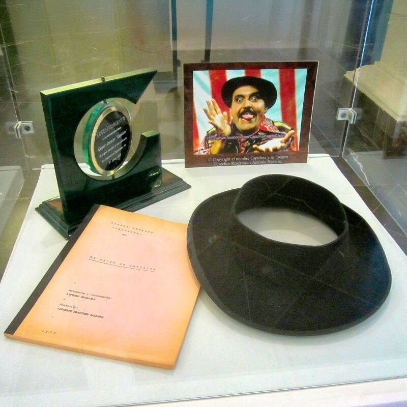 Exposición sobre la vida y obra de CAPULINA, en Puebla