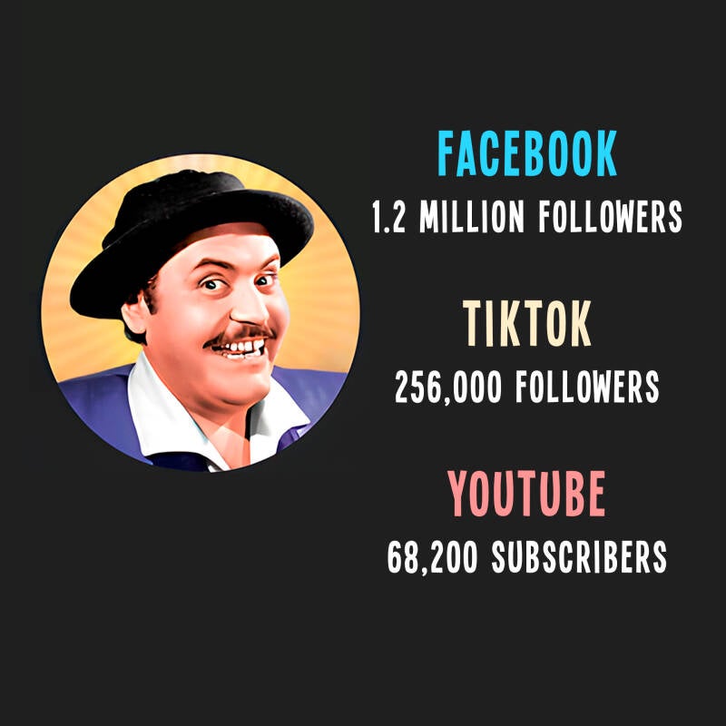 Nuestras redes sociales con sus respectivos seguidores