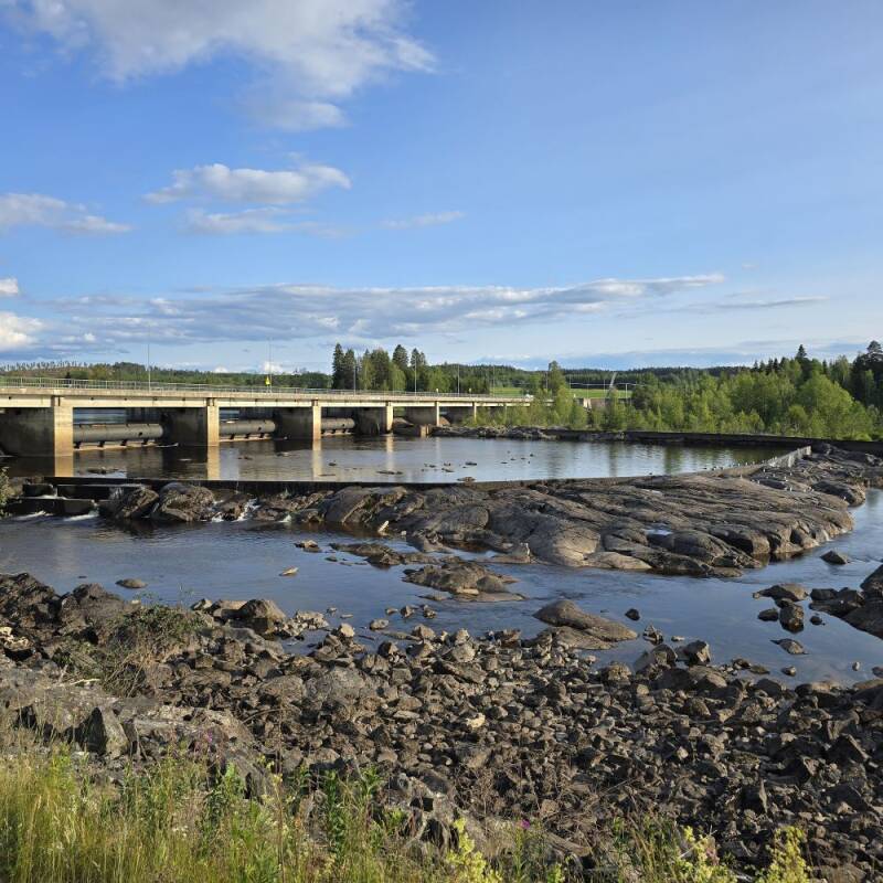 Tur til Funnefoss og Oppaker