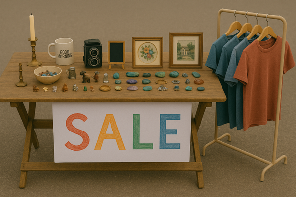 Adult Table with Small Rack