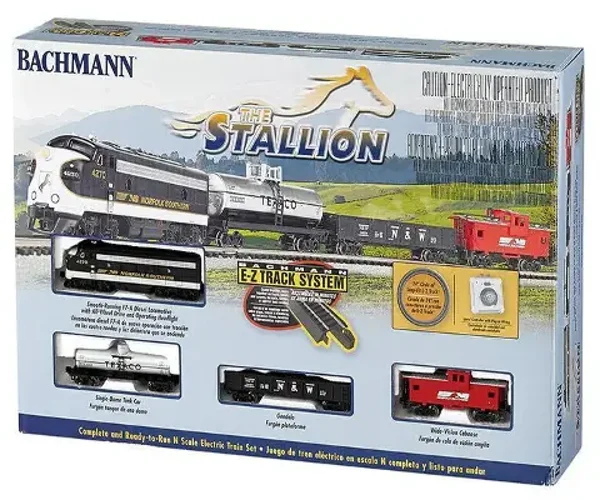 Bachmann 24025 The Stallion Train Set - N Scale