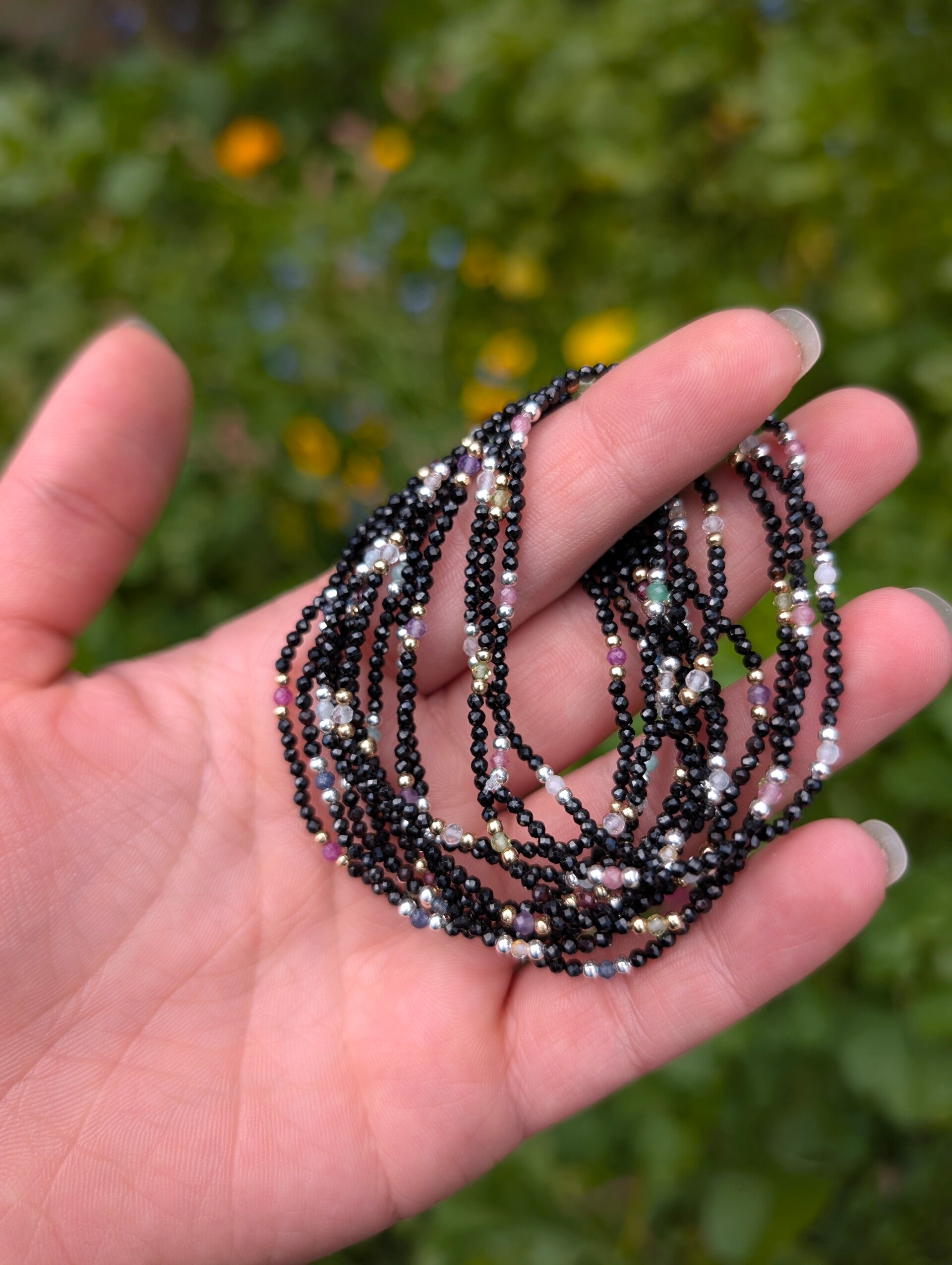 Dark & Dainty Stretch Birthstone Collection