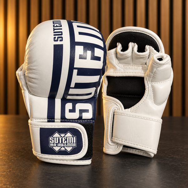 Guantilla MMA navy blue/white