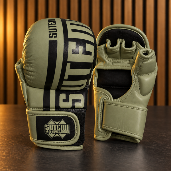Guantillas MMA caqui/black