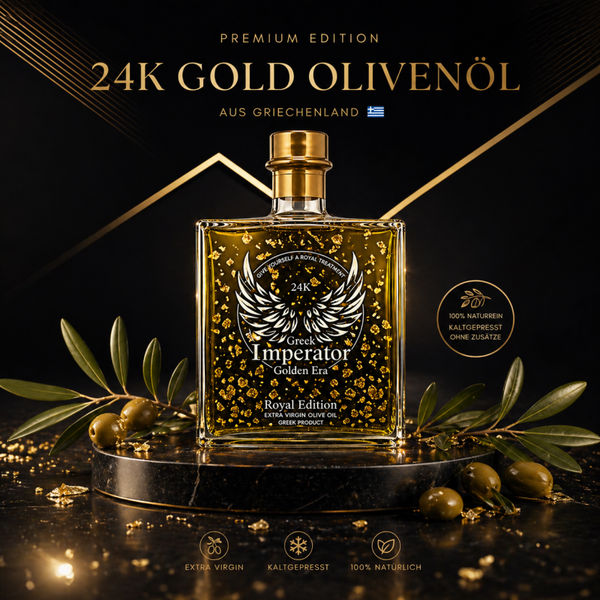 24K Gold Olivenöl-Premium Edition