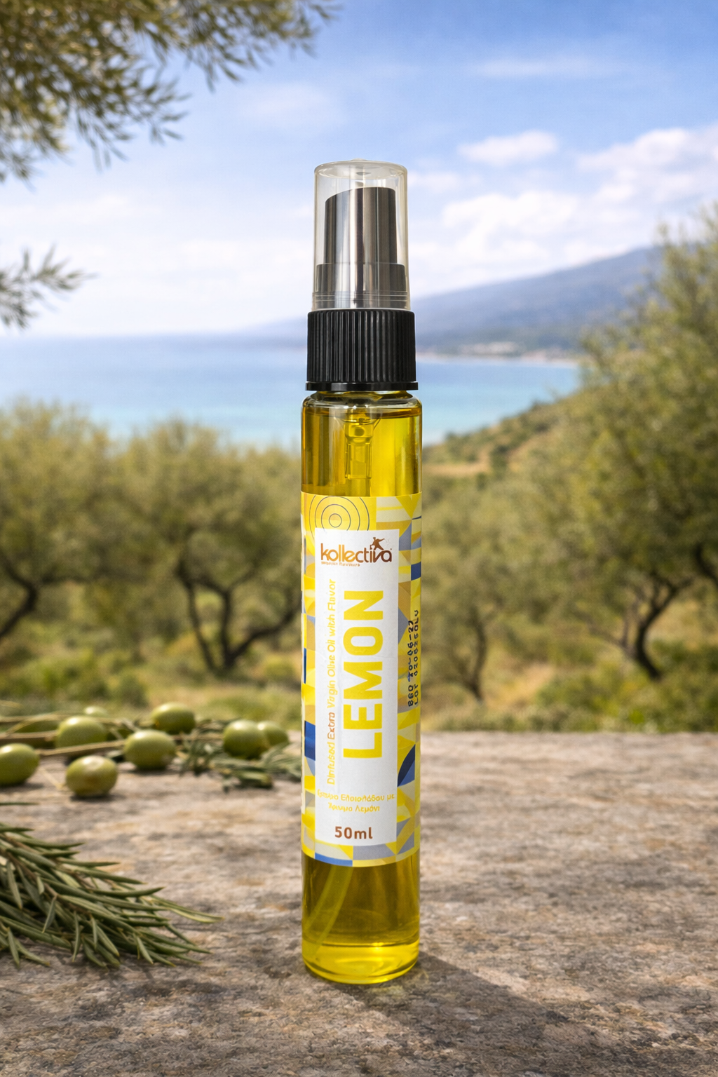 Olivenöl Spray Extra natives Olivenöl 50 ml – Lemon