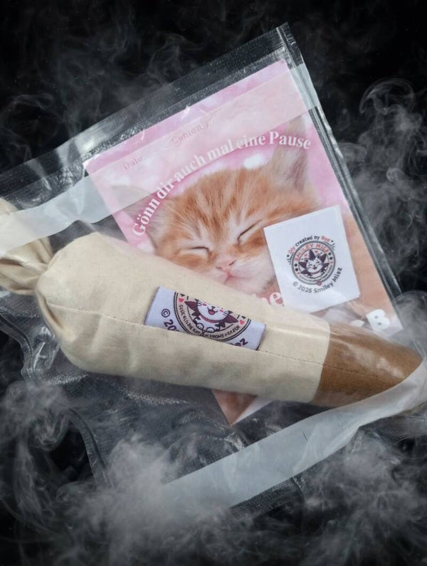 Plüsch Joint mini mit Katzenminze katzenspielzeug