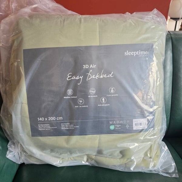Easy Dekbed 3D Air Green 140x200 cm