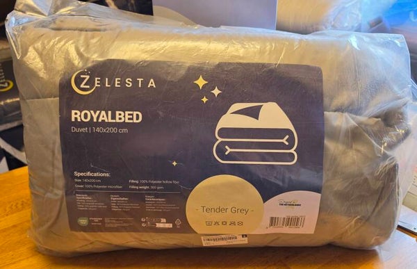 Royalbed Tender Grey 140x200 cm