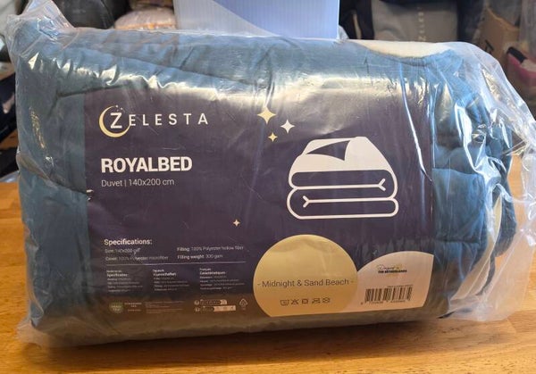 Royalbed Midnight/Sandbeach 140x200 cm (zie omschrijving)