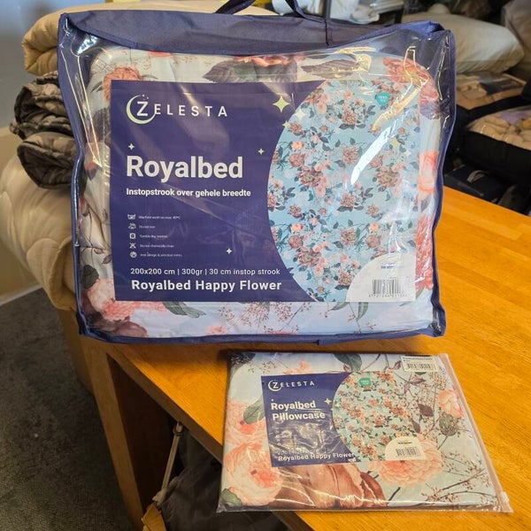 Royalbed Happy Flower 200x200 ( incl. kussenslopen)