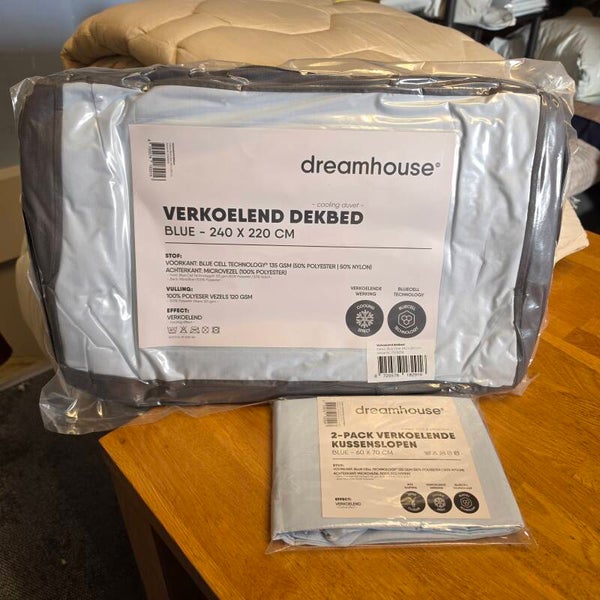 Dreamhouse verkoelende dekbed Blue 240x220 cm