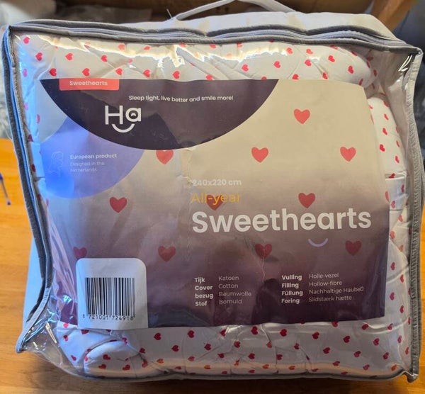 Happybed Katoen Sweethearts 240x220 cm