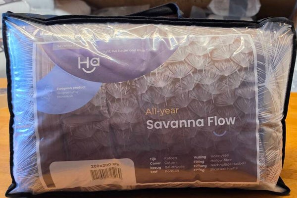 Happybed Katoen Savanne Flow 200x200 cm