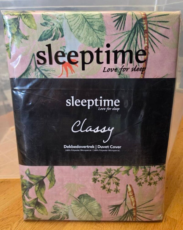 Sleeptime Roses Soft Pink – 140x200/220 cm