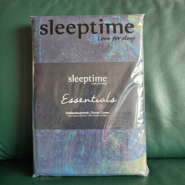 Sleeptime Manilla Tiandra Green Dekbedovertrek – 240x220 cm