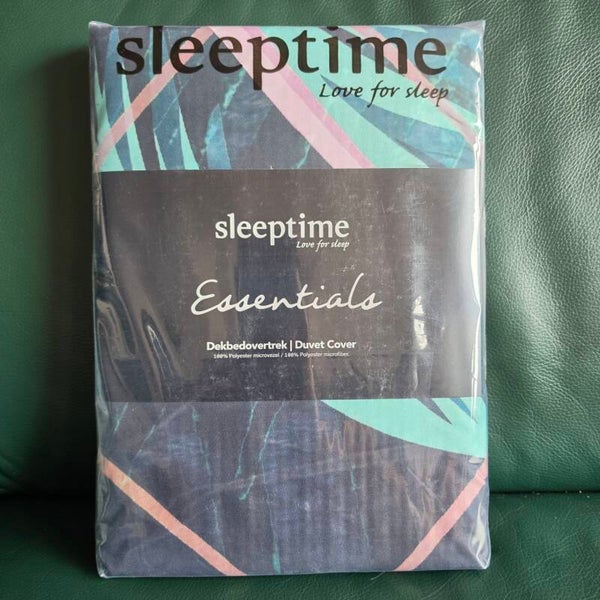 Sleeptime Arisha Black Dekbedovertrek – 240x220 cm