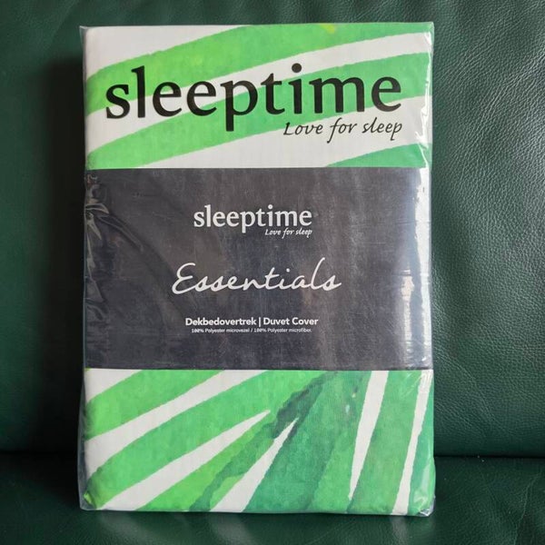 Sleeptime Manya White Dekbedovertrek – 240x220 cm