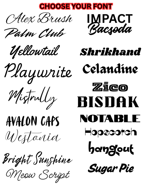 Custom Personalized Signs