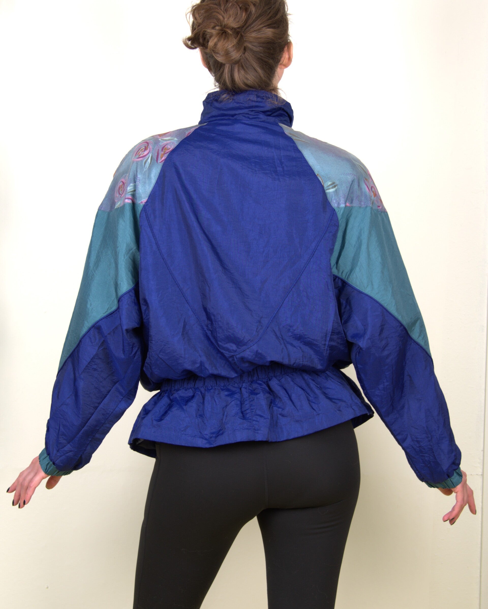 Retro windbreaker met elastische taille [Westport]