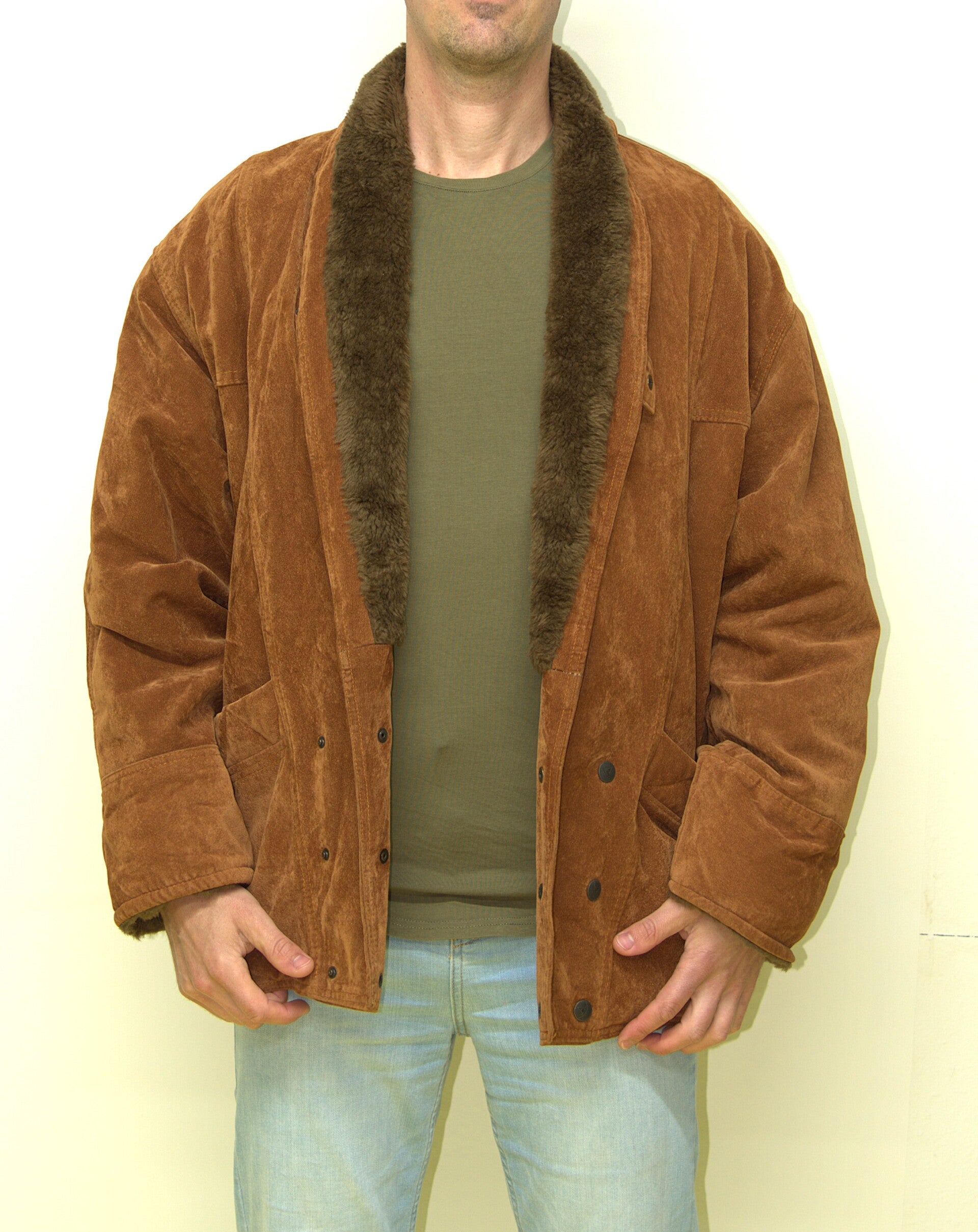 Korte Lammy met shearling kraag [PECA]