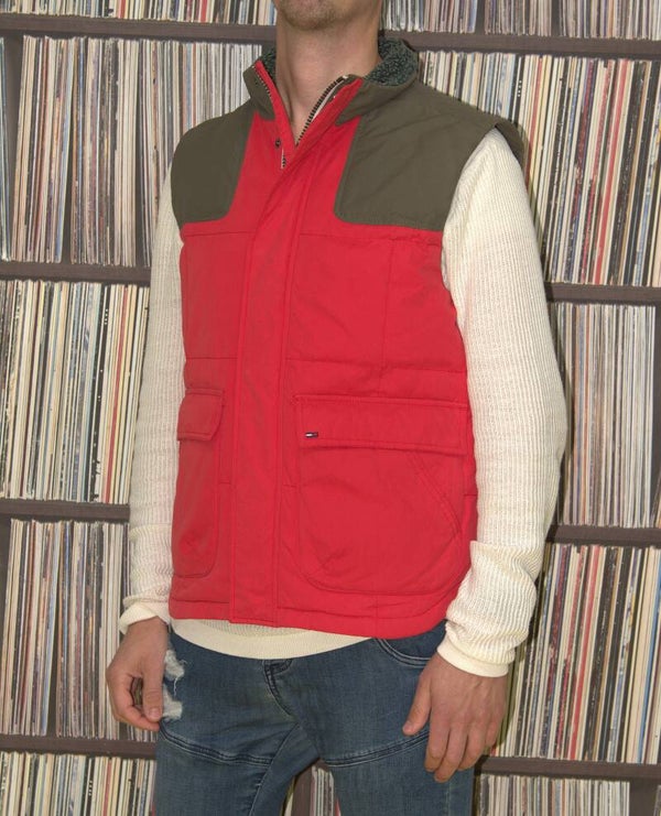 Rode gevoerde bodywarmer [Tommy Hilfiger]