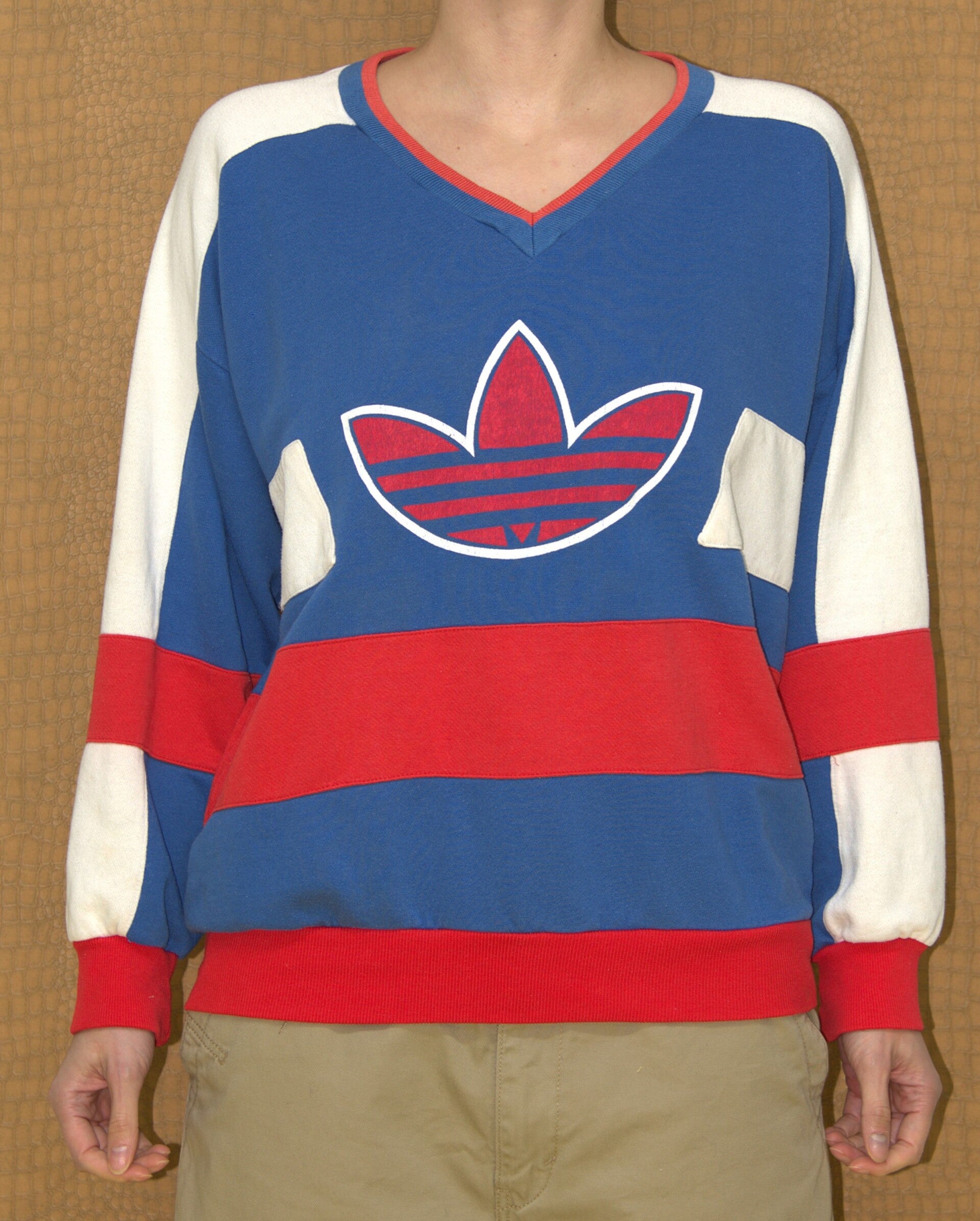 Sportieve vintage 80's trui [Adidas]