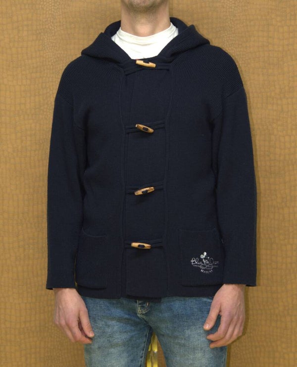 Zwaar donkerblauw houtje touwtje vest [Disneyland Parijs]