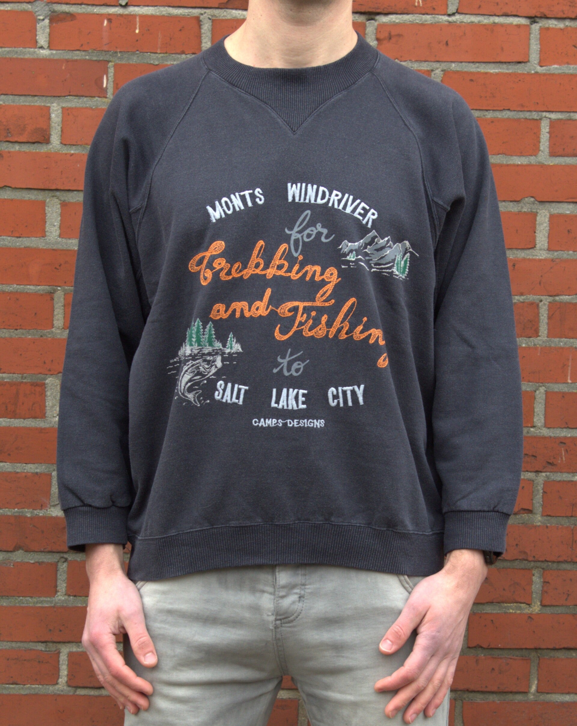 Franse vale vintage sweater (CAMPS)