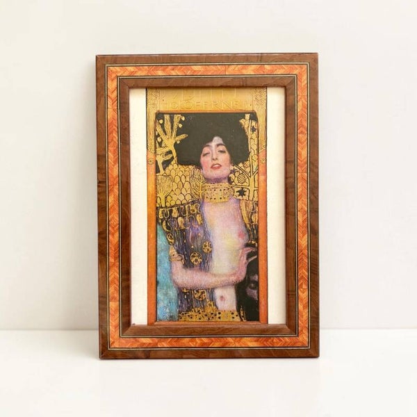 Art Print Gustav Klimt In Italiaanse Houten Lijst